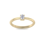Load image into Gallery viewer, Beautiful Diamond ring in rose gold with white diamonds of 0.25 ct in weight