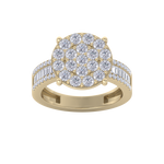Load image into Gallery viewer, Diamond ring in white gold with white diamonds of 1.59 ct in weight