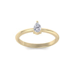 Load image into Gallery viewer, Exclusive Diamond ring in yellow gold with white diamonds of 0.25 ct in weight