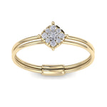 Load image into Gallery viewer, Beautiful Ring in white gold with white diamonds of 0.13 ct in weight