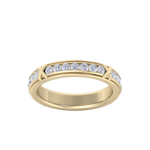 Load image into Gallery viewer, Diamond ring in rose gold with white diamonds of 0.84 ct in weight