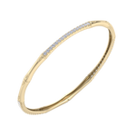Load image into Gallery viewer, Classic bracelet in white gold with white diamonds of 2.40 ct in weight