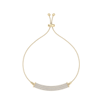 Load image into Gallery viewer, Diamond bar bolo necklace in rose gold with white diamonds of 0.93 ct in weight