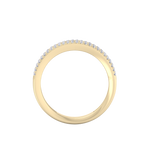 Load image into Gallery viewer, Eternity band in yellow gold with white diamonds of 0.78 ct in weight