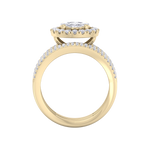 Load image into Gallery viewer, Diamond ring in white gold with white diamonds of 2.57 ct in weight