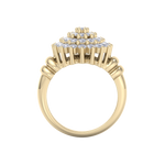 Load image into Gallery viewer, Beautiful ring in rose gold with white diamonds of 1.05 ct in weight