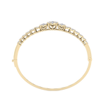 Load image into Gallery viewer, Diamond bangle in rose gold with white diamonds of 2.44 ct in weight