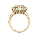 Load image into Gallery viewer, Elegant Diamond ring in yellow gold with white diamonds of 0.89 ct in weight