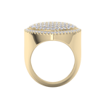 Load image into Gallery viewer, Heart diamond ring in rose gold with white diamonds of 1.50 ct in weight