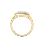 Load image into Gallery viewer, Diamond ring in yellow gold with white diamonds of 0.41 ct in weight