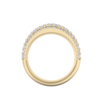 Load image into Gallery viewer, Diamond ring in rose gold with white diamonds of 0.85 ct in weight