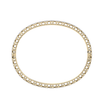 Load image into Gallery viewer, Diamond bracelet in yellow gold with white diamonds of 2.28 ct in weight