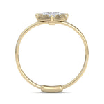 Load image into Gallery viewer, Beautiful Ring in yellow gold with white diamonds of 0.26 ct in weight