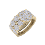 Load image into Gallery viewer, Bridal set in white gold with white diamonds of 1.75 ct in weight