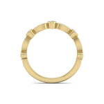 Load image into Gallery viewer, Marquise and round shaped ring in white gold with white diamonds of 0.16 ct in weight.