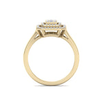 Load image into Gallery viewer, Beautiful Ring in yellow gold with white diamonds of 0.39 ct in weight