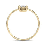 Load image into Gallery viewer, Petite ring in white gold with white diamonds of 0.16 ct in weight