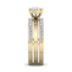 Load image into Gallery viewer, Beautiful ring in rose gold with white diamonds of 0.64 ct in weight