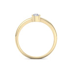 Load image into Gallery viewer, Exclusive Diamond ring in yellow gold with white diamonds of 0.25 ct in weight