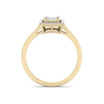 Load image into Gallery viewer, Beautiful Ring in rose gold with white baguette diamonds of 0.59 ct in weight