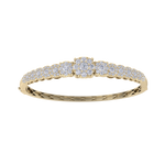 Load image into Gallery viewer, Diamond bangle in white gold with white diamonds of 2.44 ct in weight
