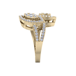 Load image into Gallery viewer, Diamond ring in white gold with white diamonds of 0.74 ct in weight