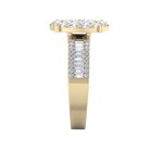 Load image into Gallery viewer, Diamond ring in rose gold with white diamonds of 1.59 ct in weight