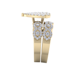 Load image into Gallery viewer, Heart shaped Diamond ring in white gold with white diamonds of 1.46 ct in weight