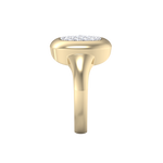 Load image into Gallery viewer, Diamond ring in yellow gold with white diamonds of 0.41 ct in weight