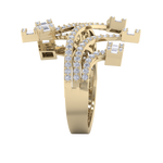 Load image into Gallery viewer, Beautiful ring in rose gold with white diamonds of 1.28 ct in weight