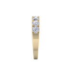 Load image into Gallery viewer, Classic Wedding band in rose gold with white diamonds of 1.16 ct in weight