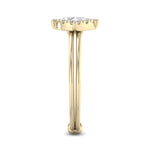 Load image into Gallery viewer, Beautiful Ring in rose gold with white diamonds of 0.26 ct in weight