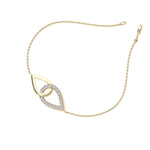 Load image into Gallery viewer, Bracelet in rose gold with white diamonds of 0.51 ct in weight