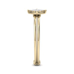 Load image into Gallery viewer, Beautiful Ring in rose gold with white diamonds of 0.13 ct in weight