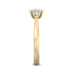 Load image into Gallery viewer, Elegant diamond ring in white gold with white diamonds of 0.33 ct in weight