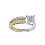 Load image into Gallery viewer, Diamond ring in white gold with white diamonds of 0.42 ct in weight