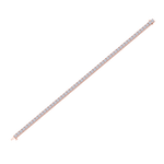 Load image into Gallery viewer, Tennis bracelet in white gold with white diamonds of 5.72 ct in weight