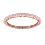 Load image into Gallery viewer, Diamond bangle in white gold with white diamonds of 11.04 ct in weight