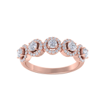 Load image into Gallery viewer, Diamond ring in white gold with white diamonds of 0.78 ct in weight
