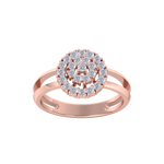 Load image into Gallery viewer, Beautiful ring in white gold with white diamonds of 0.60 ct in weight