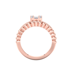 Load image into Gallery viewer, Diamond ring in yellow gold with white diamonds of 0.25 ct in weight