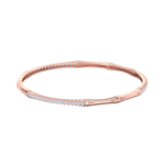 Load image into Gallery viewer, Classic bracelet in yellow gold with white diamonds of 2.40 ct in weight