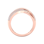Load image into Gallery viewer, Elegant Diamond ring in rose gold with white diamonds of 0.55 ct in weight
