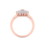 Load image into Gallery viewer, Beautiful ring in rose gold with white diamonds of 1.22 ct in weight