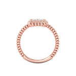 Load image into Gallery viewer, Diamond ring in white gold with white diamonds of 0.42 ct in weight