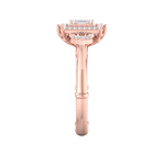 Load image into Gallery viewer, Diamond ring in rose gold with white diamonds of 0.75 ct in weight