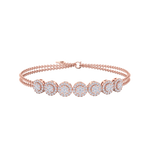 Load image into Gallery viewer, Classic bracelet in white gold with white diamonds of 1.12 ct in weight
