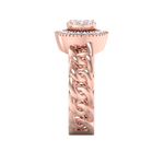 Load image into Gallery viewer, Beautiful ring in rose gold with white diamonds of 0.41 ct in weight