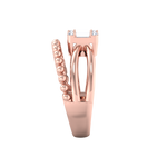 Load image into Gallery viewer, Diamond ring in yellow gold with white diamonds of 0.25 ct in weight