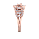Load image into Gallery viewer, Beautiful ring in rose gold with white diamonds of 0.63 ct in weight